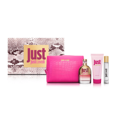 مجموعة روبرتو كافالي جست كافالي للنساء - 4 قطع