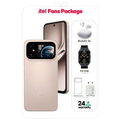 ايتل | A300 + Deep Cherry 128GB Bundle 5e + O18